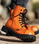 Steel Stiefel 8 Loch Orange